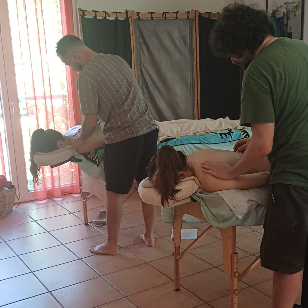 Mise pratique Massage du Dos